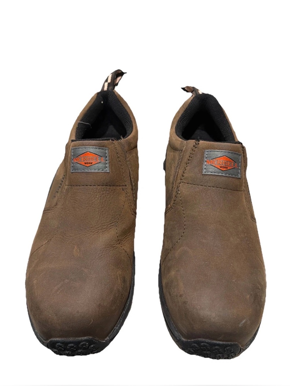 Merrell Men’s Jungle Moc Leather Hi-Vis Composite Toe Electrical Hazard 8.5 M